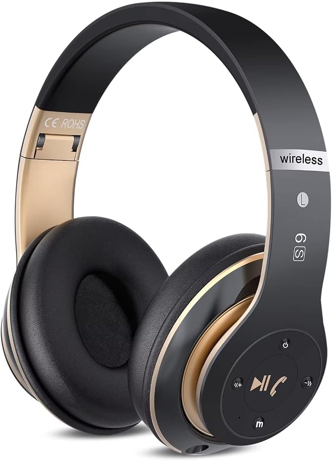 Audífonos Bluetooth 6S Over-Ear con Radio FM