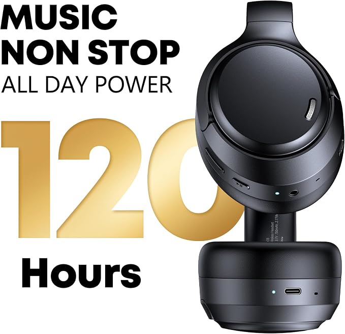 Auriculares Bluetooth ANC 120h – 6 Micrófonos ENC