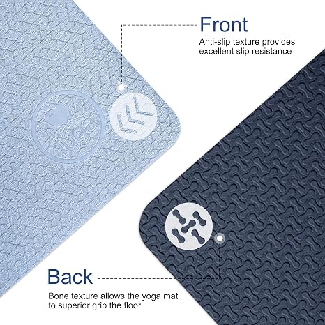 Colchoneta Yoga TPE 6mm – Antideslizante Ecológica