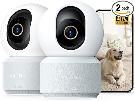 Cámara WiFi 4K Interior – Seguimiento Automático 360°