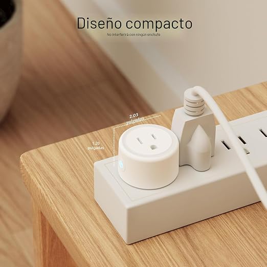 Enchufe Inteligente WiFi – Compatible Alexa y Google