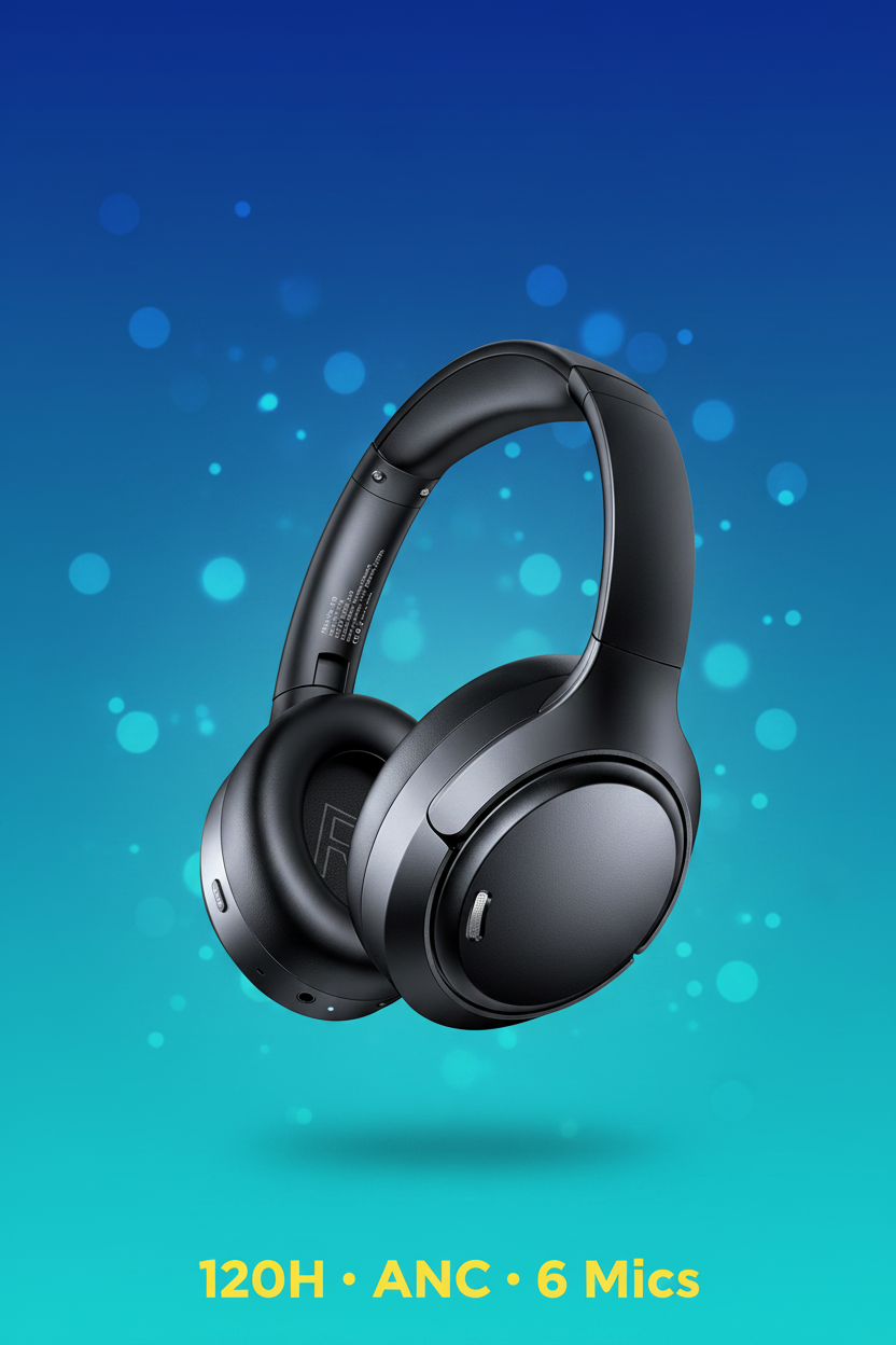 Auriculares Pinterest – Azul Eléctrico